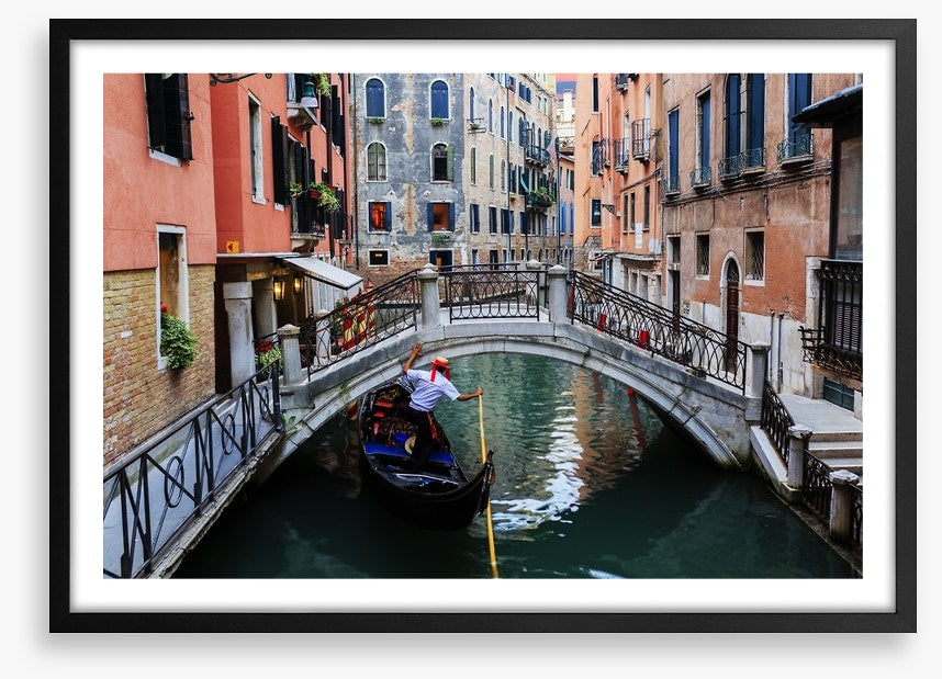 Ducking gondolier
