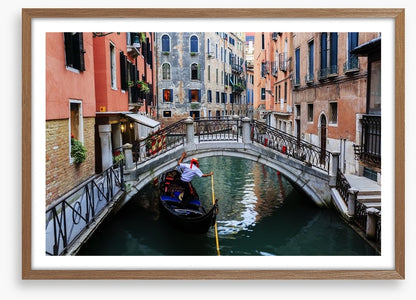 Ducking gondolier