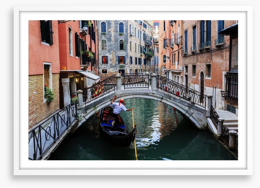 Ducking gondolier
