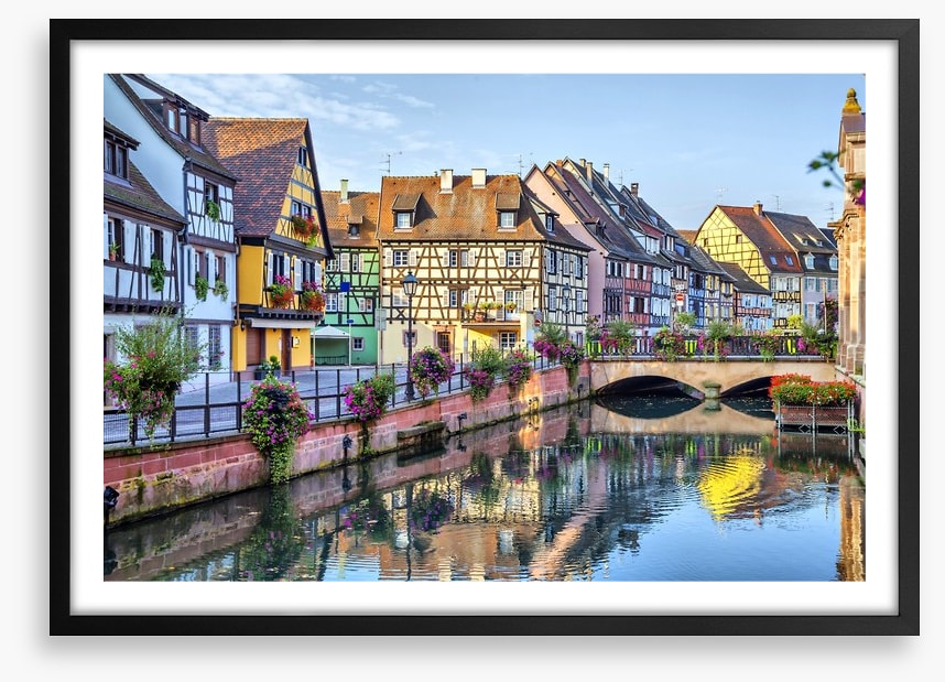 Colourful houses in Colmar, France