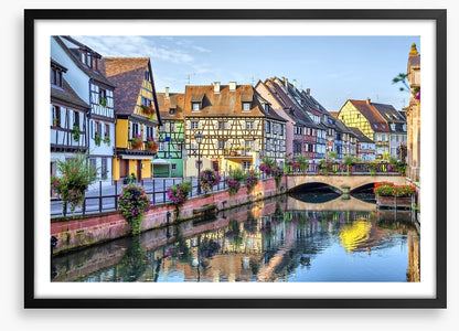 Colourful houses in Colmar, France