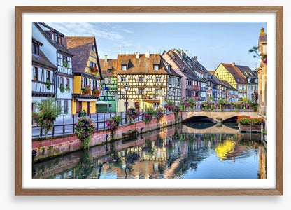 Colourful houses in Colmar, France