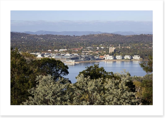 Canberra city aerial