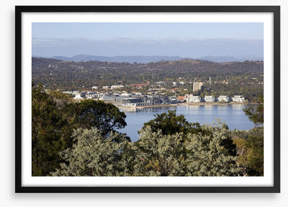 Canberra city aerial