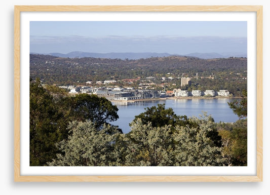 Canberra city aerial