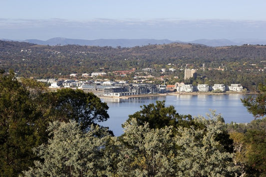 Canberra city aerial