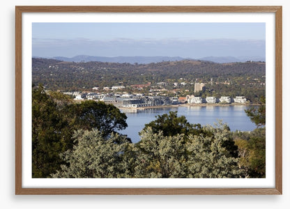 Canberra city aerial