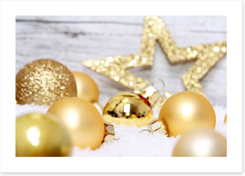 Golden glitz