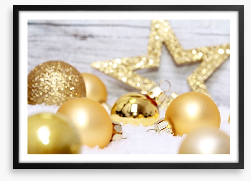 Golden glitz