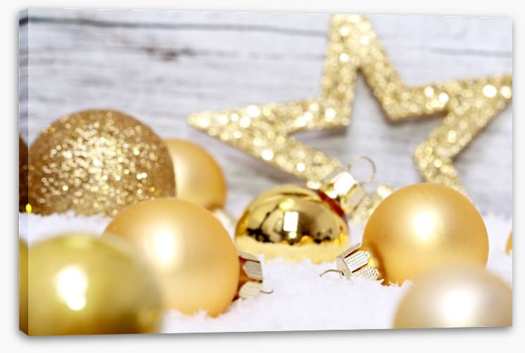 Golden glitz