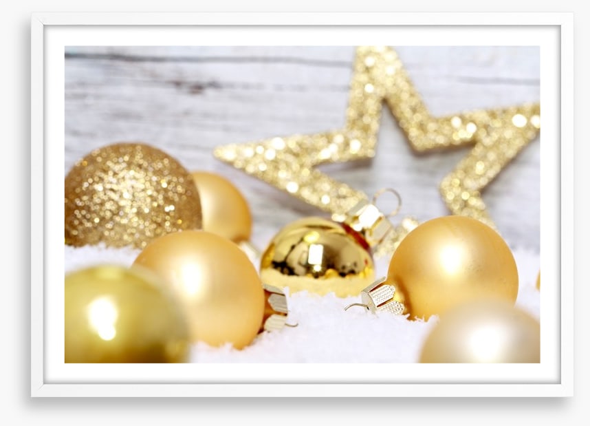 Golden glitz