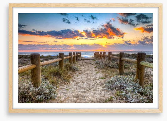 Sunset at the beach