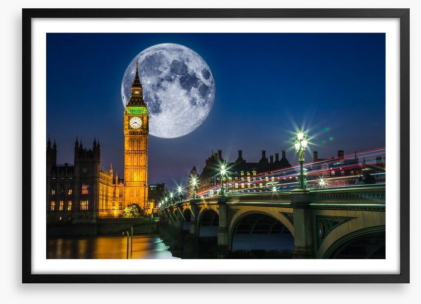 Westminster supermoon