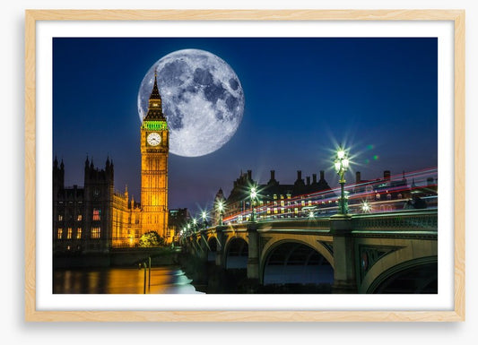 Westminster supermoon