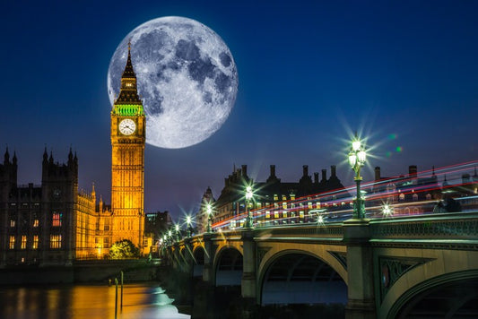 Westminster supermoon