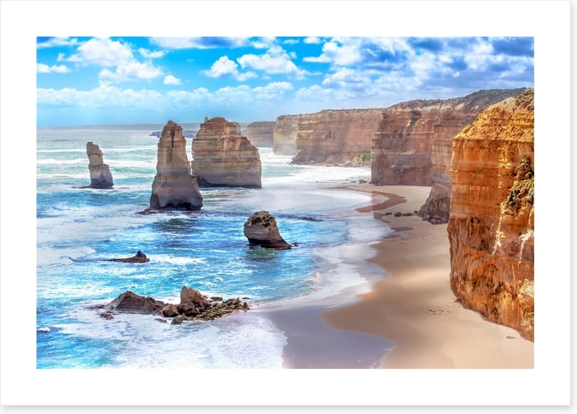 Twelve Apostles coastline