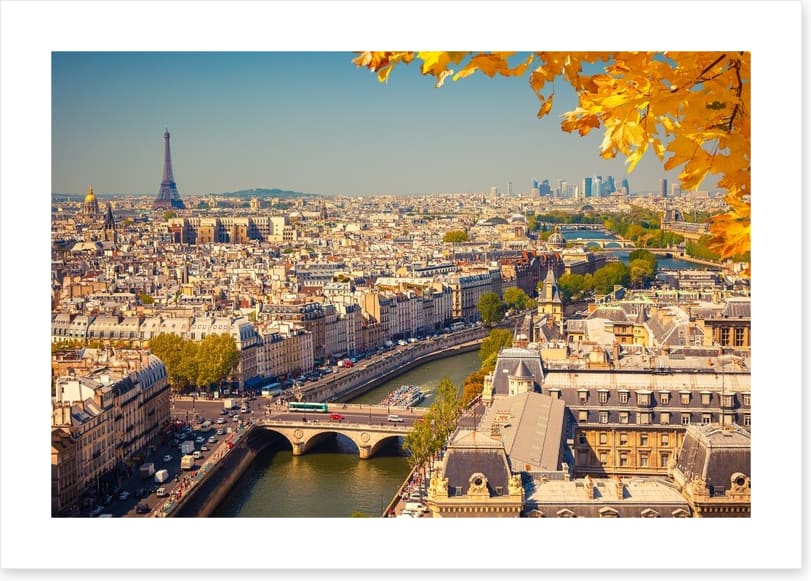 Autumn glow in Paris