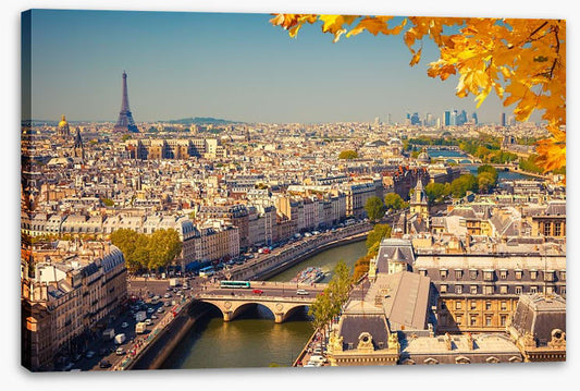 Autumn glow in Paris