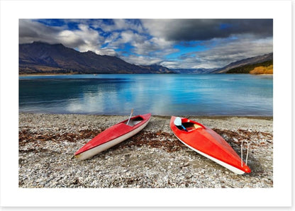 Two canoes