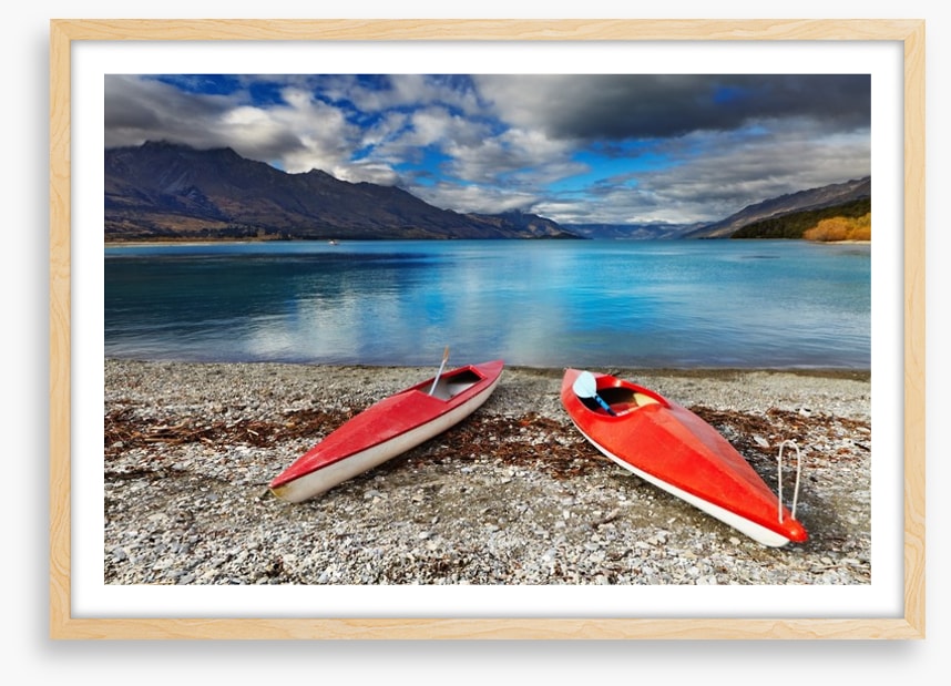 Two canoes