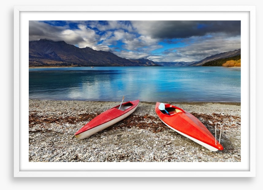 Two canoes