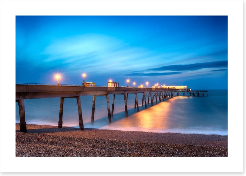 Twinkling pier