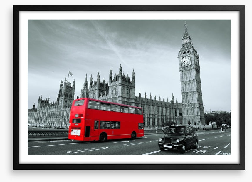 The old red bus