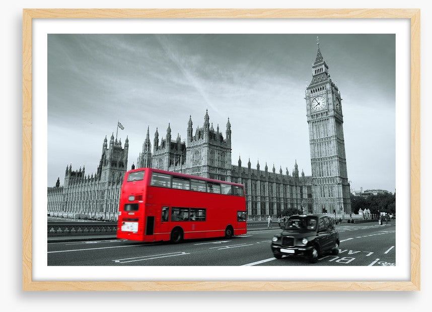 The old red bus