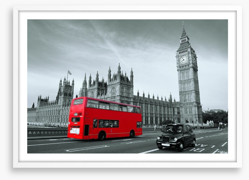 The old red bus