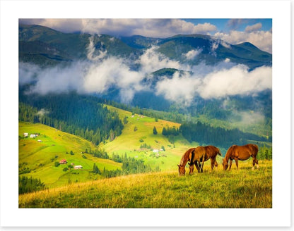 Three horse hill