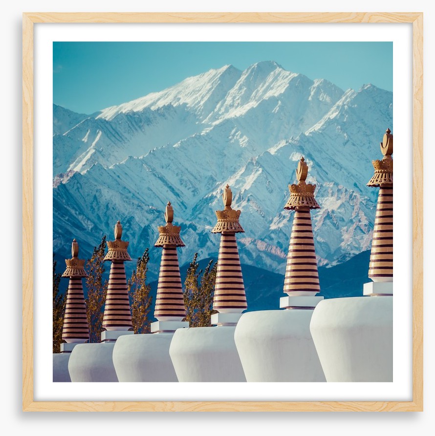 Shey Palace chortens