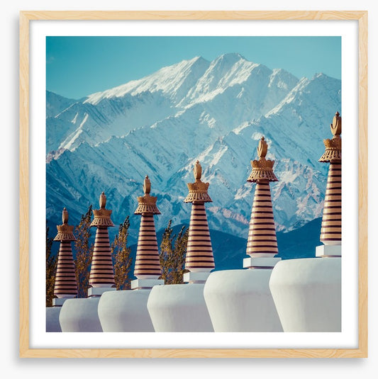Shey Palace chortens