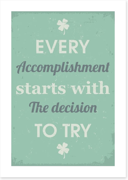 The decision to try