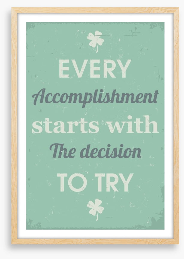 The decision to try