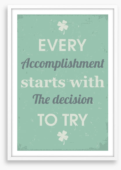 The decision to try