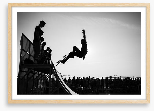 Half pipe plunge