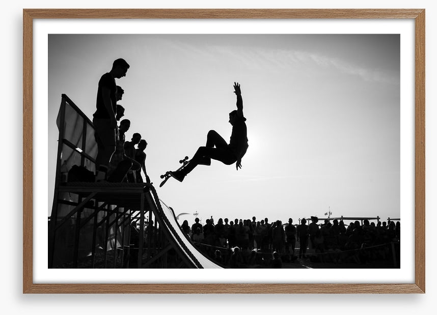 Half pipe plunge