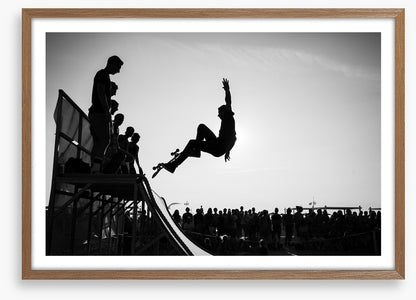 Half pipe plunge
