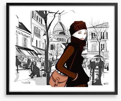 Montmartre square stroll