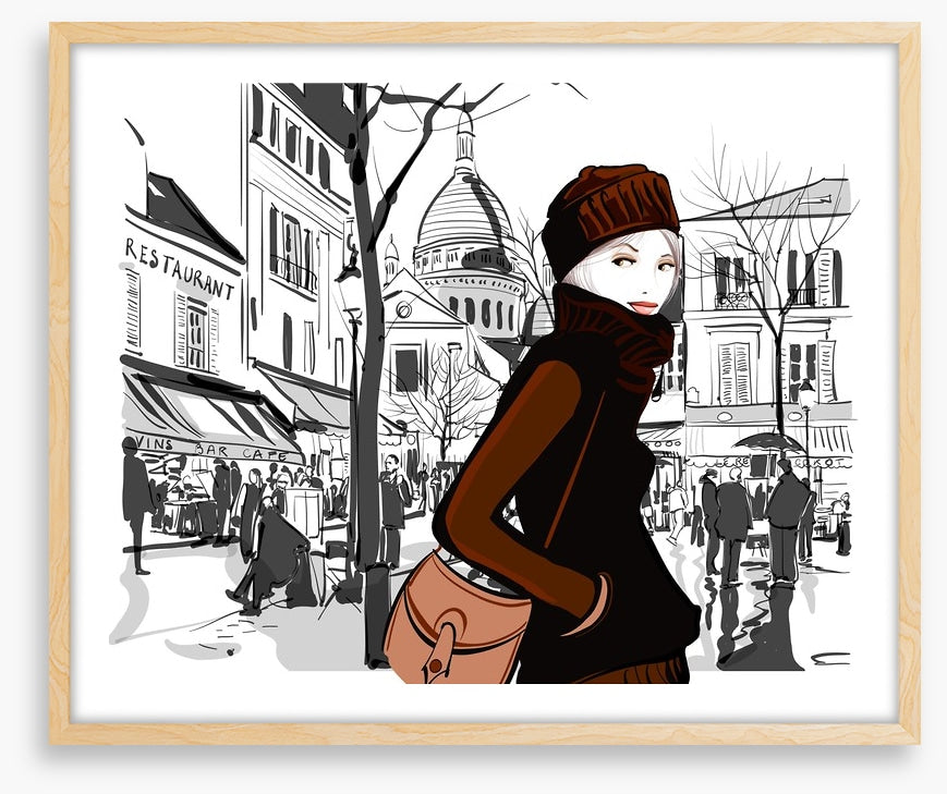 Montmartre square stroll