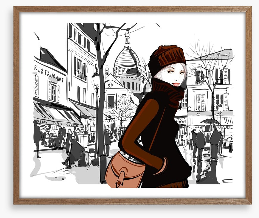 Montmartre square stroll