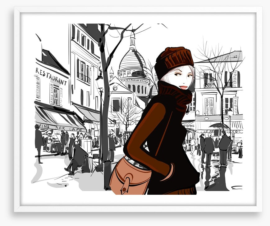 Montmartre square stroll