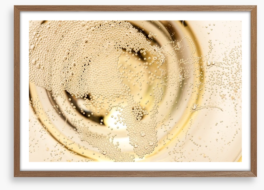 Champagne bubbles