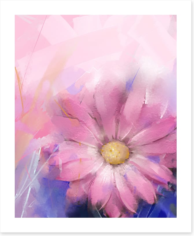 Soft pink gerbera