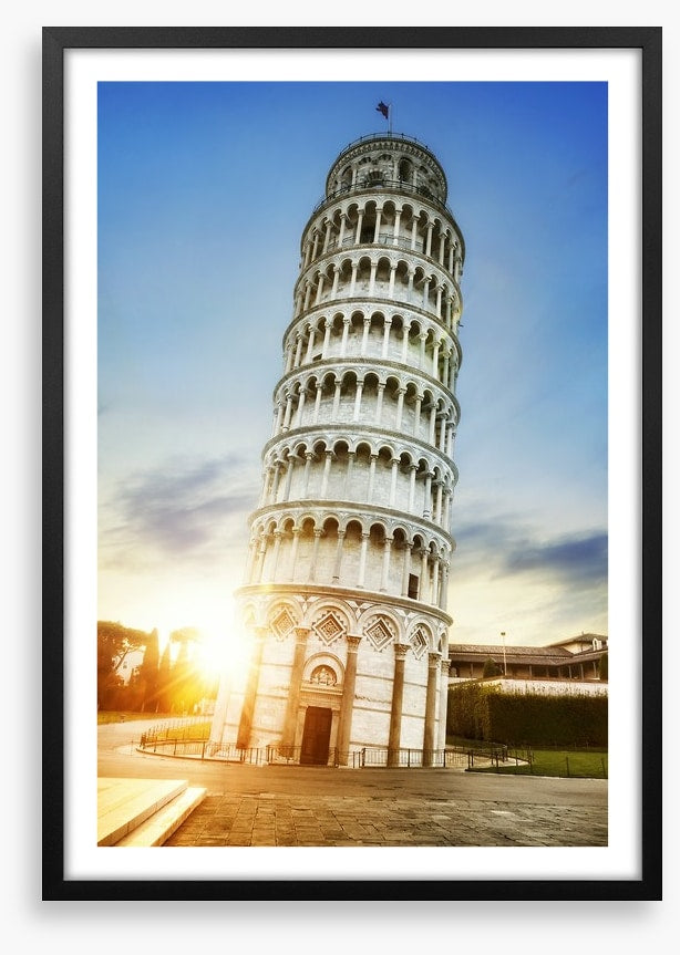 The leaning tower of Pisa, Italy
