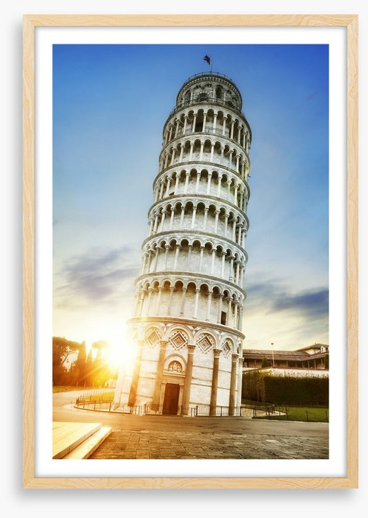 The leaning tower of Pisa, Italy