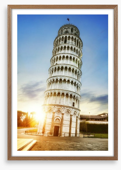 The leaning tower of Pisa, Italy