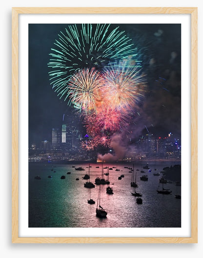 Sydney harbour fireworks