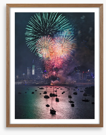 Sydney harbour fireworks