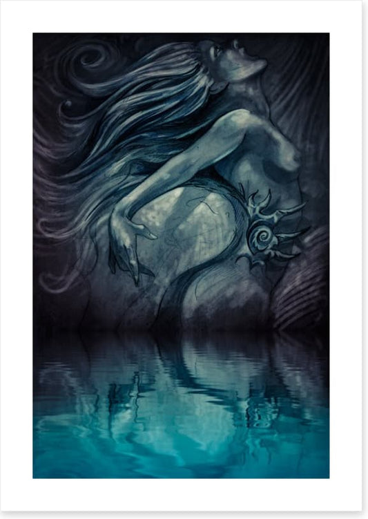 Mythical mermaid